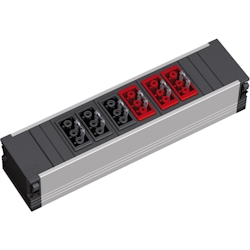BACHMANN CONSOLIDATION POINT, 3xGST18 sw 3xGST18 rot Strom GST18in/out Image
