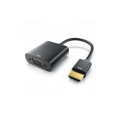 CSL HDMI auf VGA, 3,5-mm-Klinke Audio- & Video-Adapter, 10 cm, Konverterkabel 1080p, digital zu analog Image