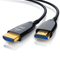 Primewire - HDMI Kabel 2.1 Glasfaser, 8K 120Hz, 4k 240Hz, optisches Kabel, HDR10+ 3D eARC CEC, HDCP 2.3 HDMI Kabel Ultra High Speed, Glasfaserkabel Image