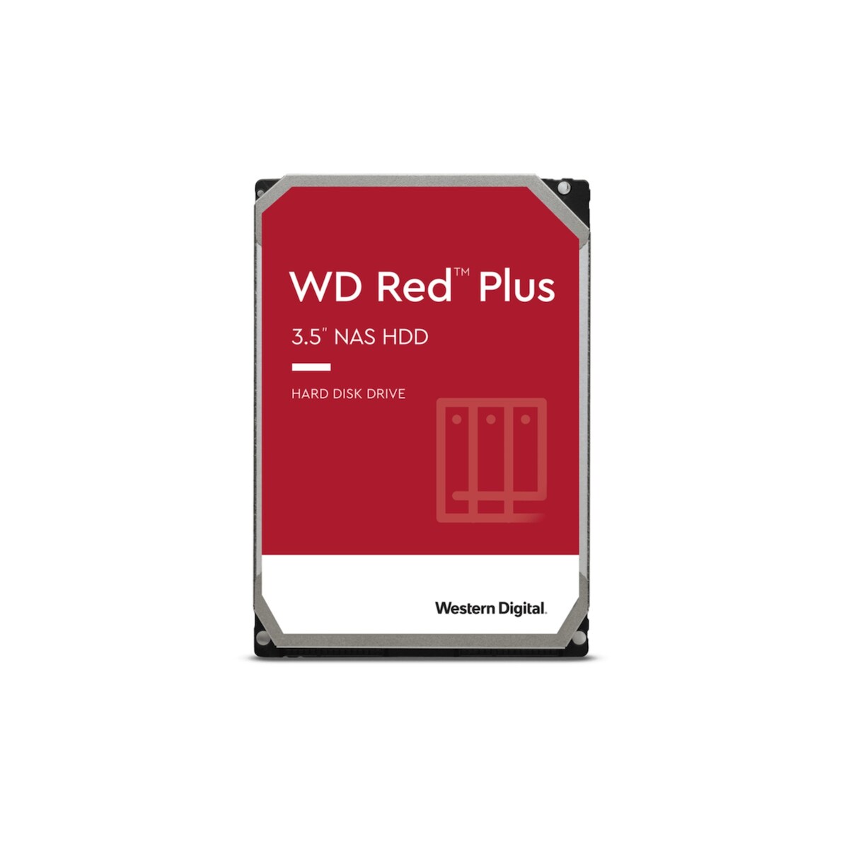 Western Digital HDD WD Red Plus 10TB/8,9/600 Sata III 256MB (D) (CMR) Image