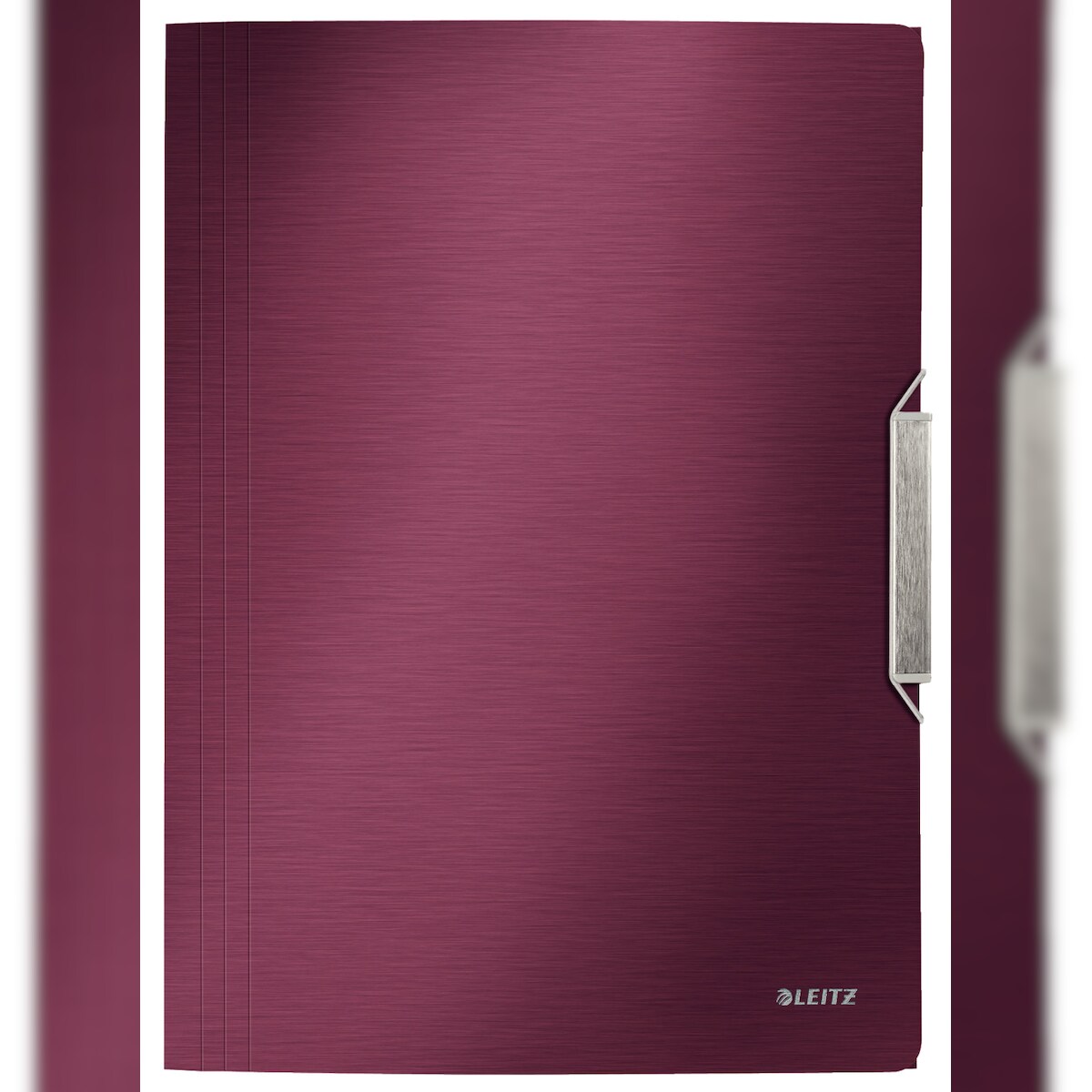 LEITZ Eckspannmappe Style A4 PP mit Klappen granat rot Image