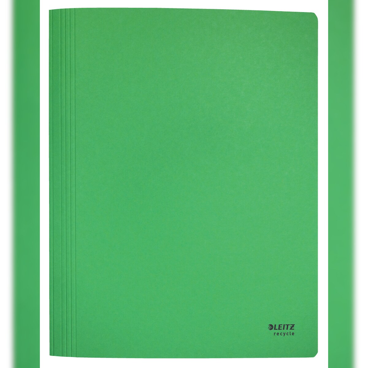 LEITZ Schnellhefter Recycle, A4, Karton, klimaneutral, grün Image