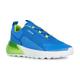 Slip-On Sneaker GEOX "J ACTIVART ILLUMINUS" Gr. 27, blau (blau, lemon) Kinder Schuhe Sneaker