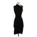 HELMUT Helmut Lang Casual Dress - Bodycon: Black Solid Dresses - Women's Size P