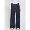 Weite Jeans GANG "94AMELIE WIDE", Damen, Gr. 26, N-Gr, blau (pre washed blau), Denim/Jeans, Obermaterial: 93% Baumwolle, 5% Elastomultiester, 2% Elasthan, casual, weit lang, Jeans