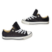 Converse Shoes | Converse All Star Shoes Womens 5 Black Glitter Sparkly White Low Tops Sneakers | Color: Black/White | Size: 5