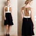 Anthropologie Dresses | Anthropologie X Maeve Color Block Cable Knit Sweater Dress W/ Pockets Sz 12 | Color: Black/Tan | Size: 12