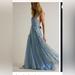 Free People Dresses | Free People Holding On Convertible Maxi Dress Xs | Color: Blue | Size: Xs