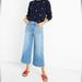 Madewell Jeans | Madewell Wide Leg Crop Jeans High Rise 28 | Color: Blue | Size: 28