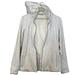 Athleta Tops | Athleta Womens Plush Sherpa Lined Full Zip Hoodie Size M Heather Gray Pockets | Color: Gray/White | Size: M