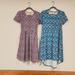 Lularoe Dresses | Lot Of 2 Lularoe Dresses | Color: Blue | Size: Xxs