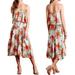 Anthropologie Dresses | Anthropologie Poppy Field Dress By Paper Crown+Rifle Paper Co. - M | Color: Blue/Red | Size: M