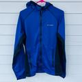 Columbia Jackets & Coats | Columbia Omni-Shield Fleece-Lined Men’s Jacket With Hood And Full Zip | Color: Blue | Size: M