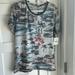 Free People Tops | Brand Nwt Freepeople Tourist’s T Safari Combo In Size Small | Color: Blue/Gray | Size: S