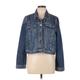 91 Cotton On Denim Jacket: Short Blue Jackets & Outerwear - Women's Size 10