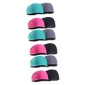 Housoutil 12 Pcs Athletic Sweat Absorbing Headband Black Head Band Sweatband Head Black Headband Yoga Headbands Sweat Headbands Bulk Running Hair Accessories Fitness