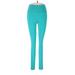 Sincerely Jules for Bandier Leggings: Teal Solid Bottoms - Women's Size Small