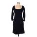 Susana Monaco Casual Dress - Sheath: Black Dresses - Women's Size Large