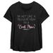 Women's Mad Engine Black Mean Girls I'm A Cool Mom Plus Size Graphic Scoop Neck T-Shirt