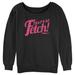 Women's Mad Engine Black Mean Girls That's So Fetch Graphic Sweatshirt