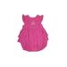 Garb Short Sleeve Outfit: Pink Solid Tops - Size 3-6 Month