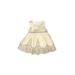Rare Editions Special Occasion Dress - Fit & Flare: Gold Skirts & Dresses - Size 3-6 Month