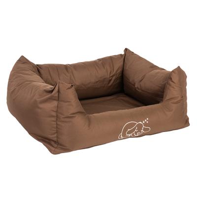 Strong & Soft Dog Bed Brown 76x60x21cm