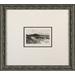 Wendover Art Group Scenic Landscape Engraving I - Picture Frame Painting on Paper in Black/White | 14.25 H x 16 W x 0.88 D in | Wayfair PG5693