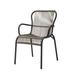 Vincent Sheppard Loop Patio Dining Armchair Wicker/Rattan in Gray | Wayfair GD078S033