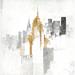 Winston Porter Empire State Building No Words by Avery Tillmon - Wrapped Canvas Painting Canvas in White | 36" H x 36" W | Wayfair