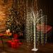 The Holiday Aisle® 6FT 288L Warm White Lighted Willow Tree White LED Tree Halloween Décor For Indoor Outdoor Christmas Thanksgiving Fall Party Home Wedding Decoration | Wayfair