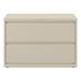 Alera® 42 Wide 2 -Drawer File Cabinet Metal/Steel in Brown | 28 H x 42 W x 18.63 D in | Wayfair 25500