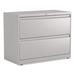 Alera® 36 Wide 2 -Drawer File Cabinet Metal/Steel in Gray | 28 H x 36 W x 18.63 D in | Wayfair 25486