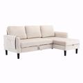 Pink Sectional - Latitude Run® Sectional Sofa Reversible Sectional Sleeper Sectional Sofa-31.5" H x 72.4" W x 50" D | Wayfair