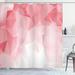 Ebern Designs Antin Abstract Shower Curtain Polyester in Pink/Indigo | 75 H x 69 W in | Wayfair 89FC1B8359AC45DCB6A9535C4221580A