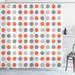 Ebern Designs Anylah Polka Dots Shower Curtain w/ Hooks Included Polyester | 70 H x 69 W in | Wayfair FC4942CFCCF84E1AA4FD28E0BCEC8164