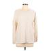 Ann Taylor LOFT Outlet Thermal Top Ivory Tops - Women's Size Large