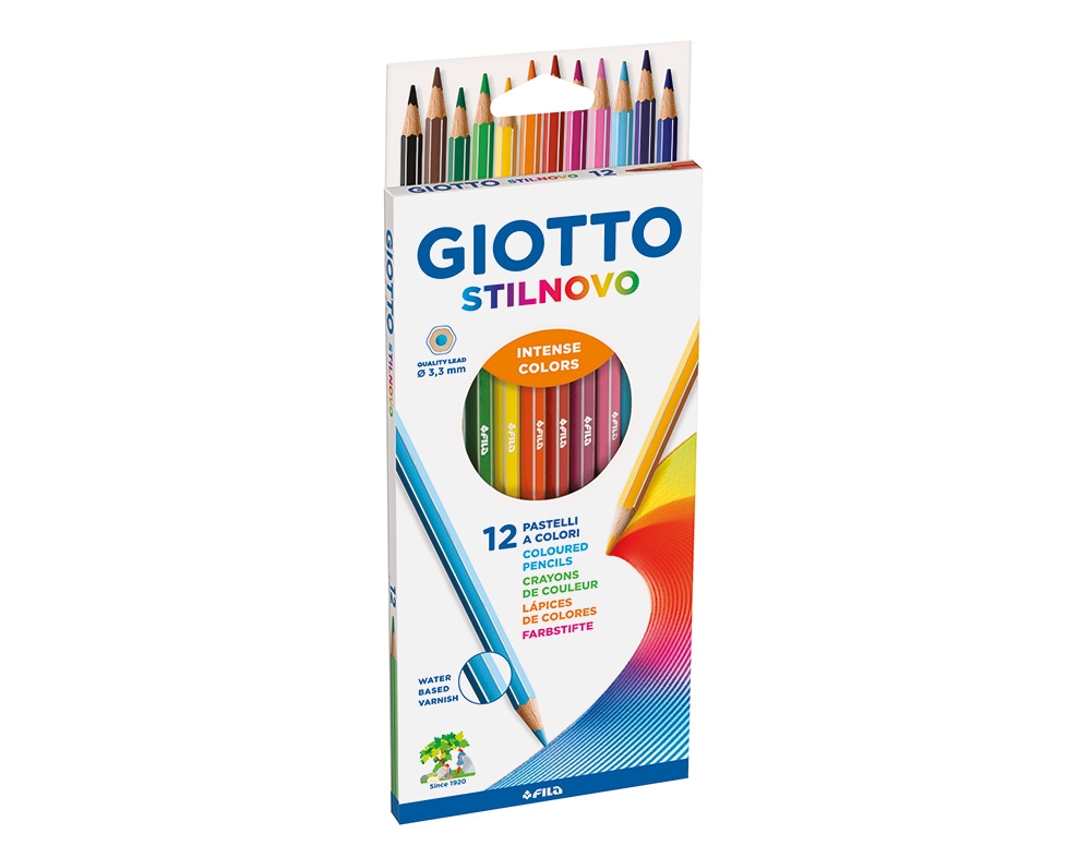 GIOTTO F25650000 Farbstifte Stilnovo - 12er Kartonetui Image