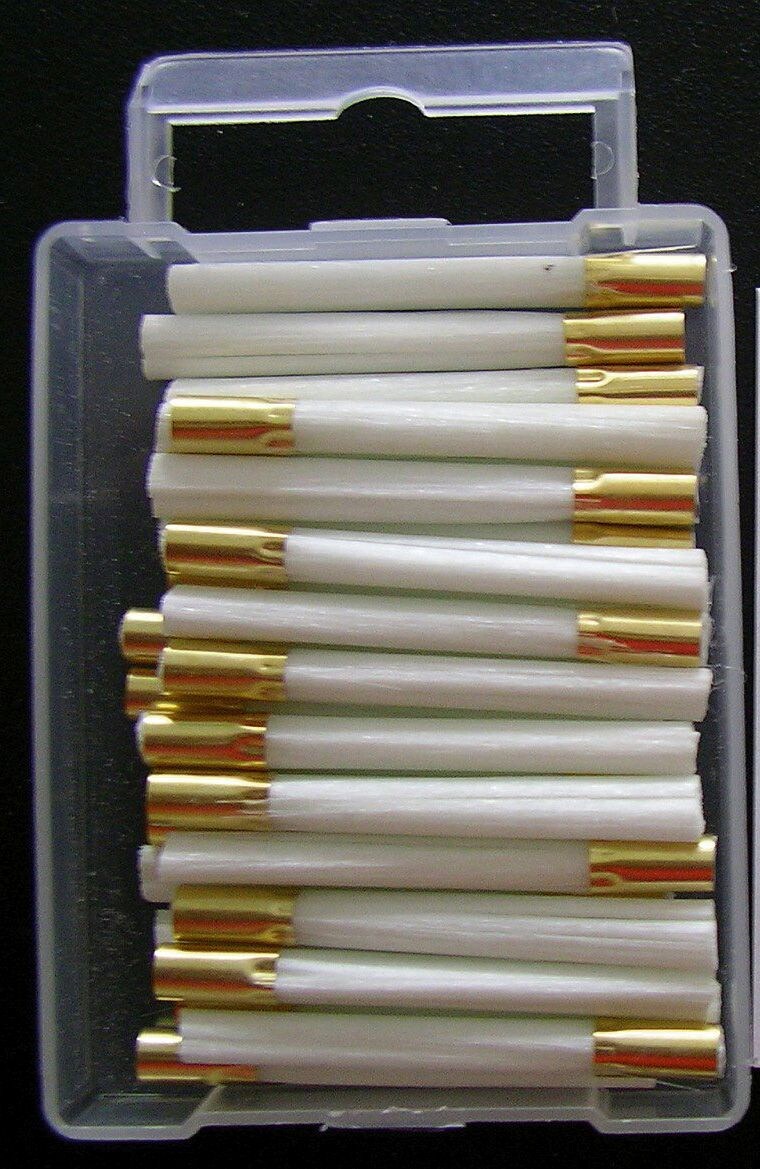 HANSA h1152 021 Ersatz-Glaspinsel für Glasradierer - 4x40mm, 25 Stück Image