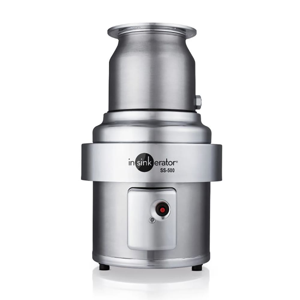 InSinkErator SS-500-12A-MRS 460/3 Disposer Pack w/ 12-in Bowl & Cover, Reverse Switch, 5-HP, 460/3 V