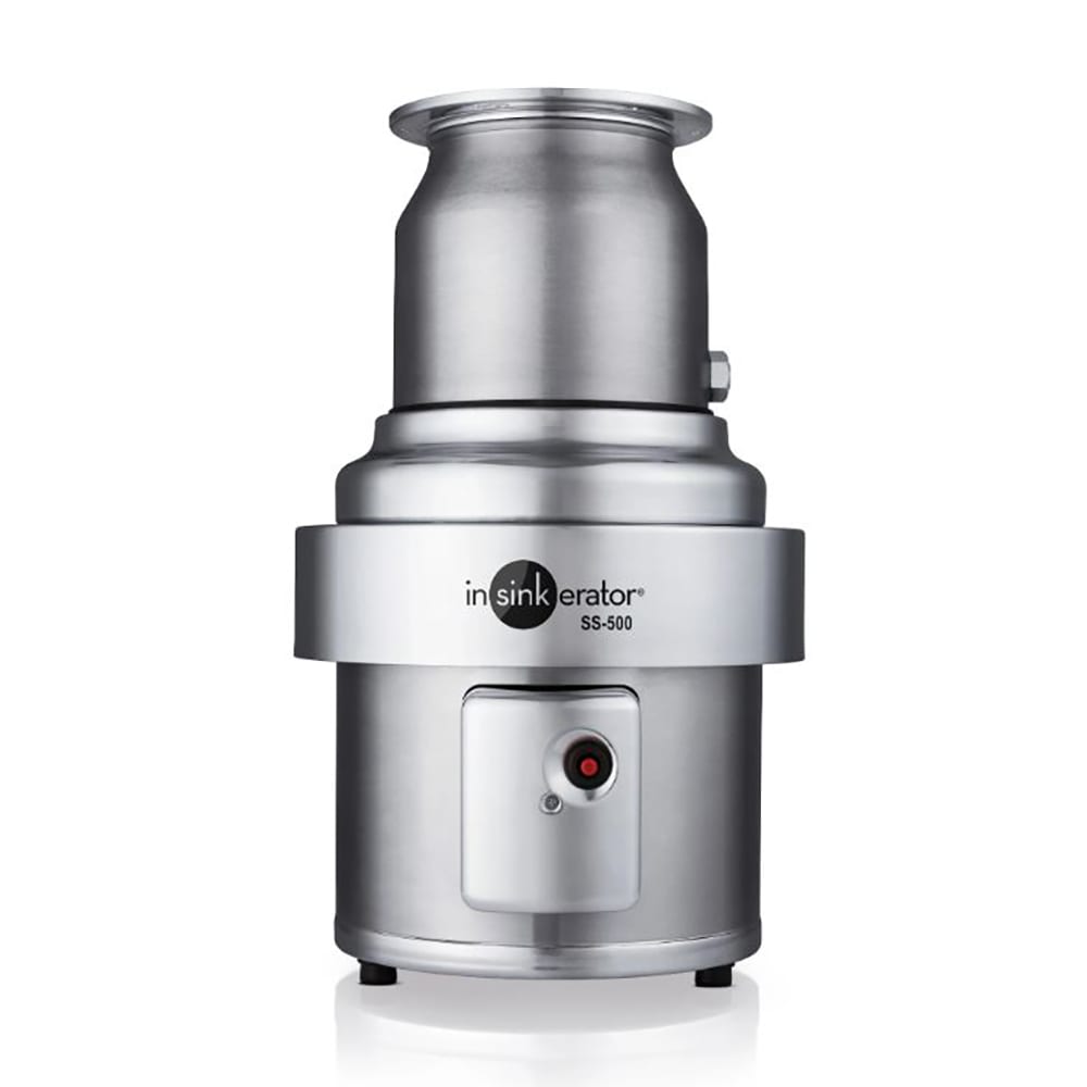 InSinkErator SS-500-15B-MRS 208/3 Disposer Pack, 15-in Bowl, Sleeve Guard, Reverse Switch, 5-HP, 208/3