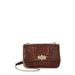 Rosalie Croc Embossed Leather Convertible Crossbody Bag