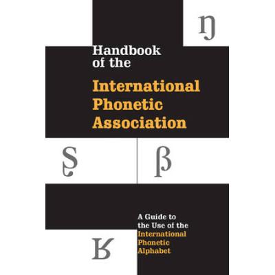 Handbook Of The International Phonetic Association...