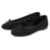 Ballerina LASCANA, Damen, Gr. 40, schwarz, Obermaterial: 100% Lederimitat. Futter: 100% Lederimitat. Decksohle: 100% Lederimitat. Laufsohle: 100% Synthetik, unifarben, modisch, Schuhe, Freizeitschuh, Slipper, Halbschuh mit kleinen Cut-Outs VEGAN,...