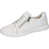 Schnürschuh WALDLÄUFER "H-CLOÈ, Sneaker", Damen, Gr. 6,5, weiß, Glattleder, Textil, sportlich, Schuhe, in H-Weite, Freizeitschuh, Halbschuh, Schnürschuh