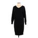 Uniqlo Casual Dress - Sweater Dress: Black Dresses - Women's Size X-Small