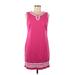 Talbots Cocktail Dress - Shift: Pink Dresses - Women's Size 6 Petite