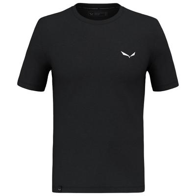 Salewa - Lavaredo Hemp Print T-Shirt - T-Shirt Gr 50 schwarz