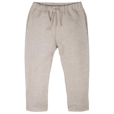 Pure Pure - Kid's Hose Leinen - Freizeithose Gr 86 grau