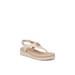 Women's Zeeta Sandal by LifeStride in Almond Faux Leather (Size 7 1/2 M)